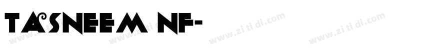 Tasneem NF字体转换